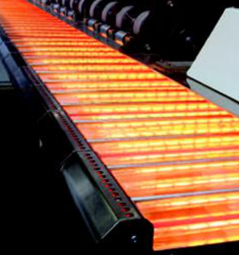 Instant start IR lamp for printing