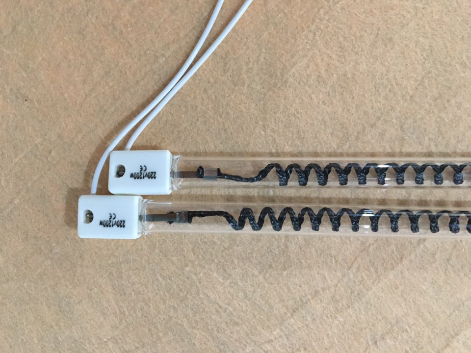 quartz carbon infrared heating element