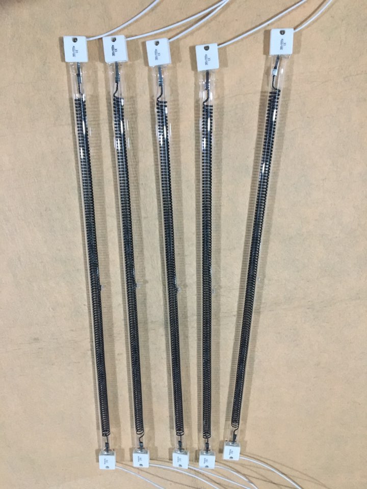 infrared heating lamp carbon fiber heater 390mm