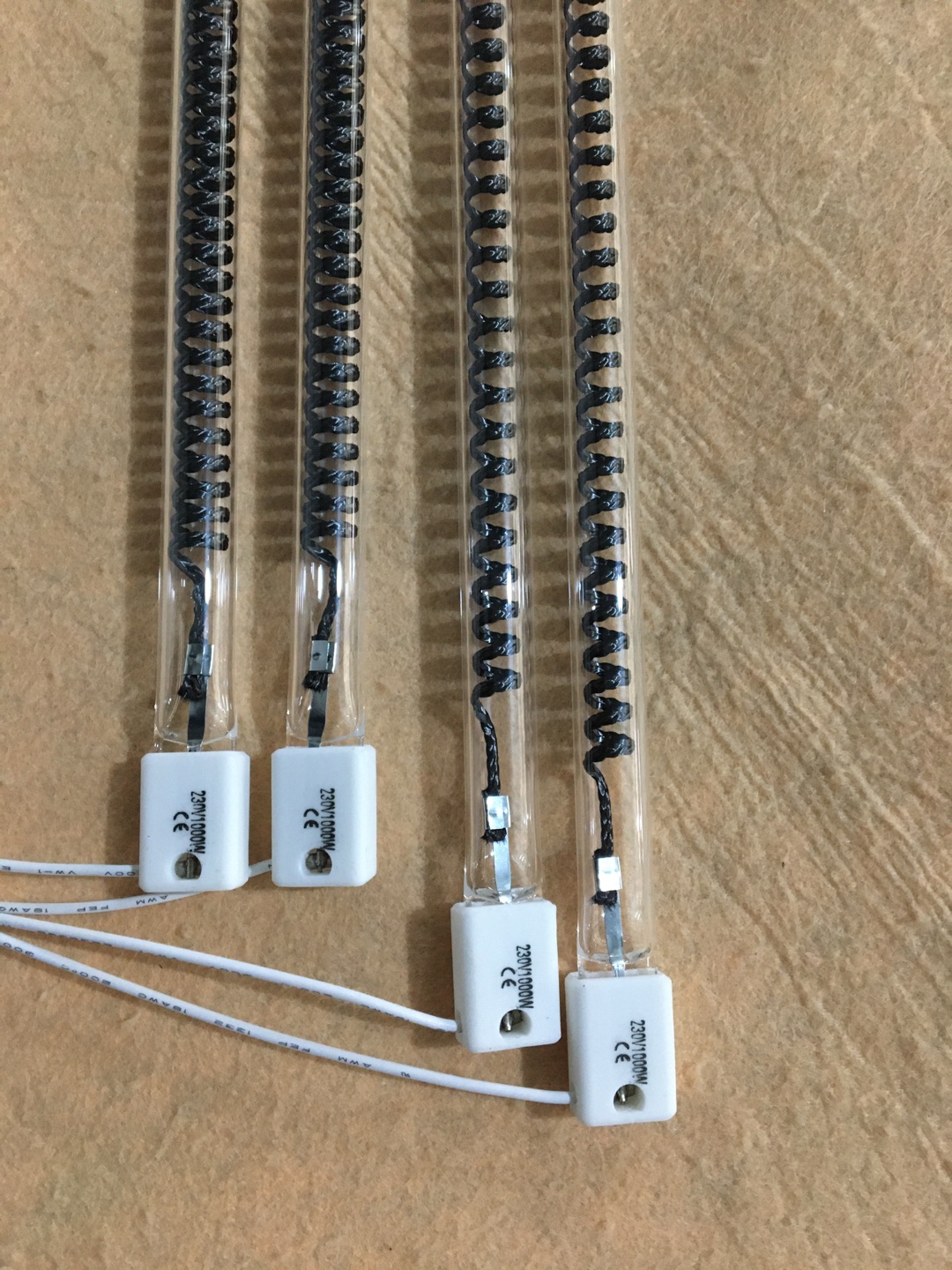 Carbon Fiber Infrared Heating Tube 220v 1000w