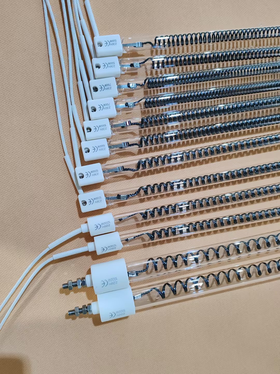 1500w carbon fiber infrared heating lamp