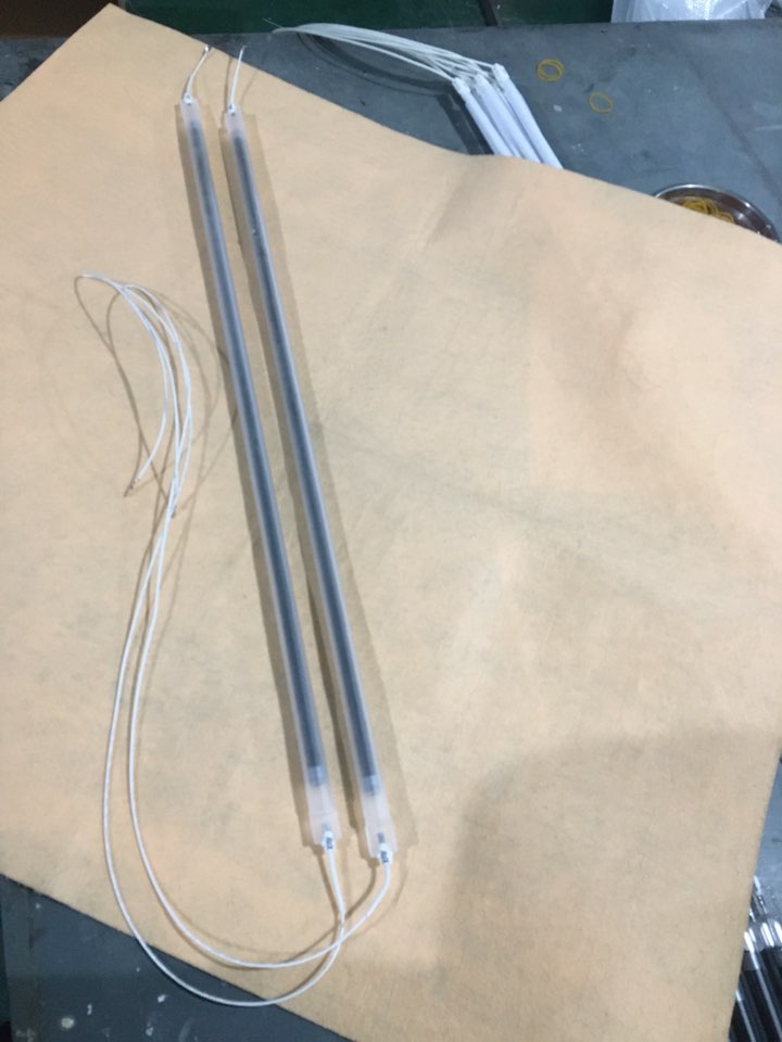 360mm 1000w carbon fiber far infrared heating tube for screen printing machines