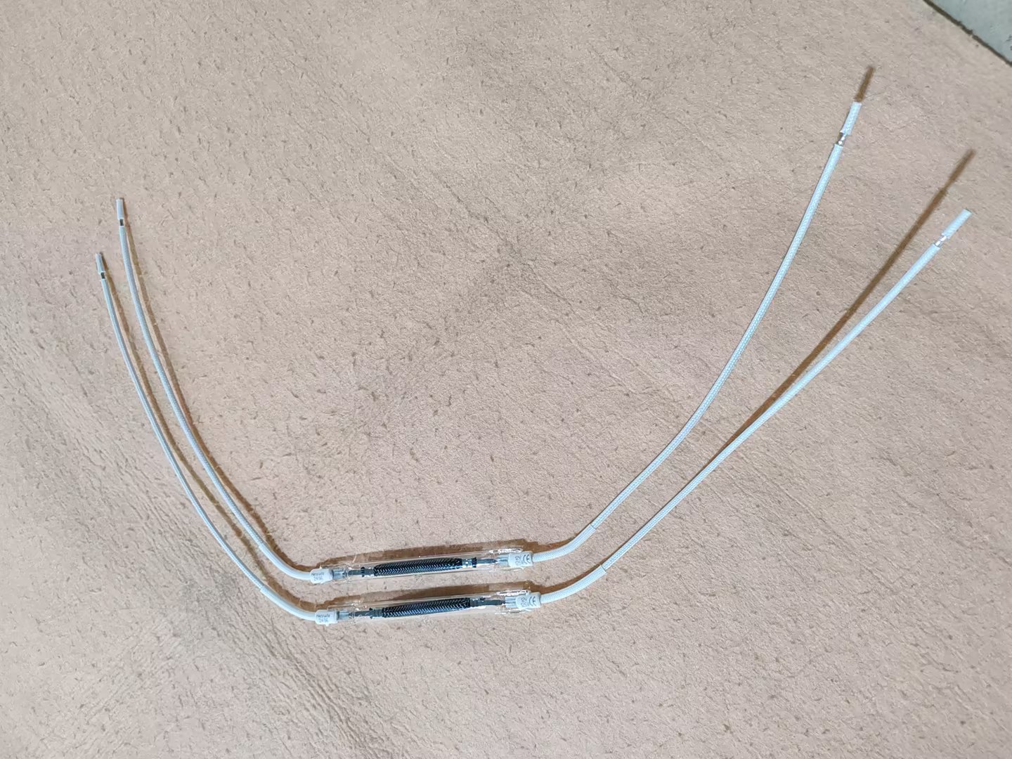 Carbon Infrared Heating Lamp 700mm 220v 2500w for Heaters