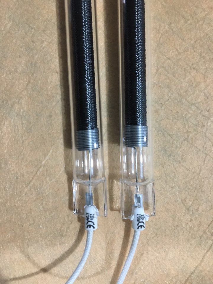 1000w Clear Quartz Carbon Heating Tube for Laminating Machine