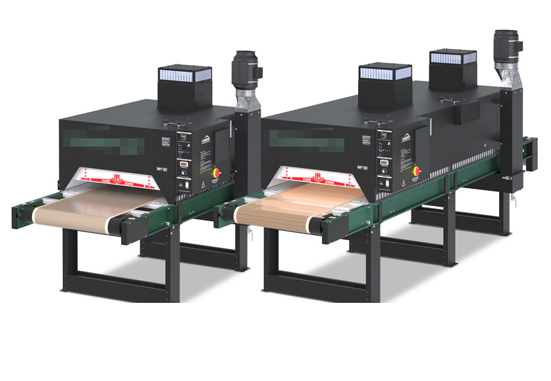 Industrial infrared lamps for ink